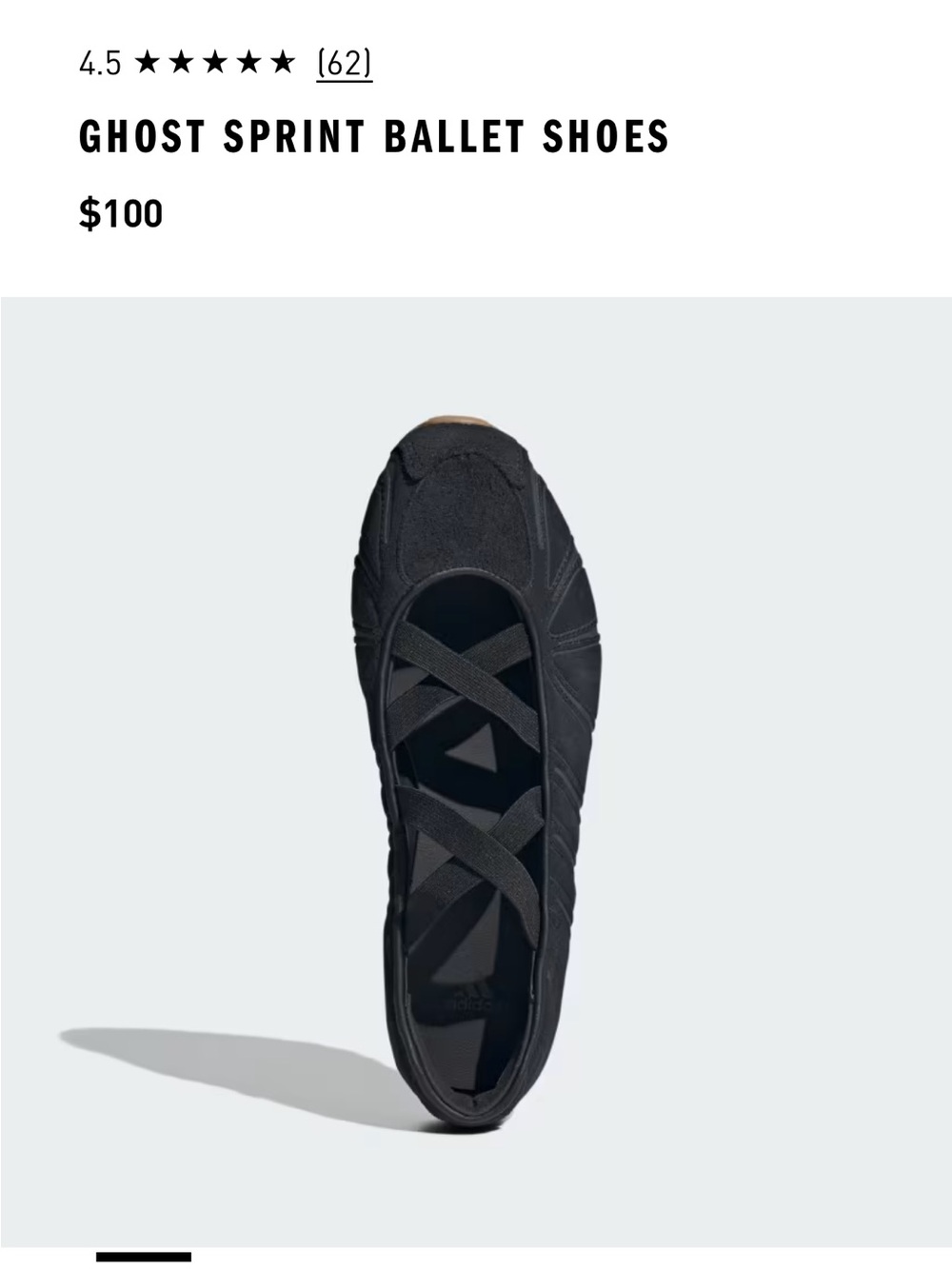 adidas Ghost Sprint Ballet Shoes - BRAND NEW NO TAGS - Picture 10 of 10